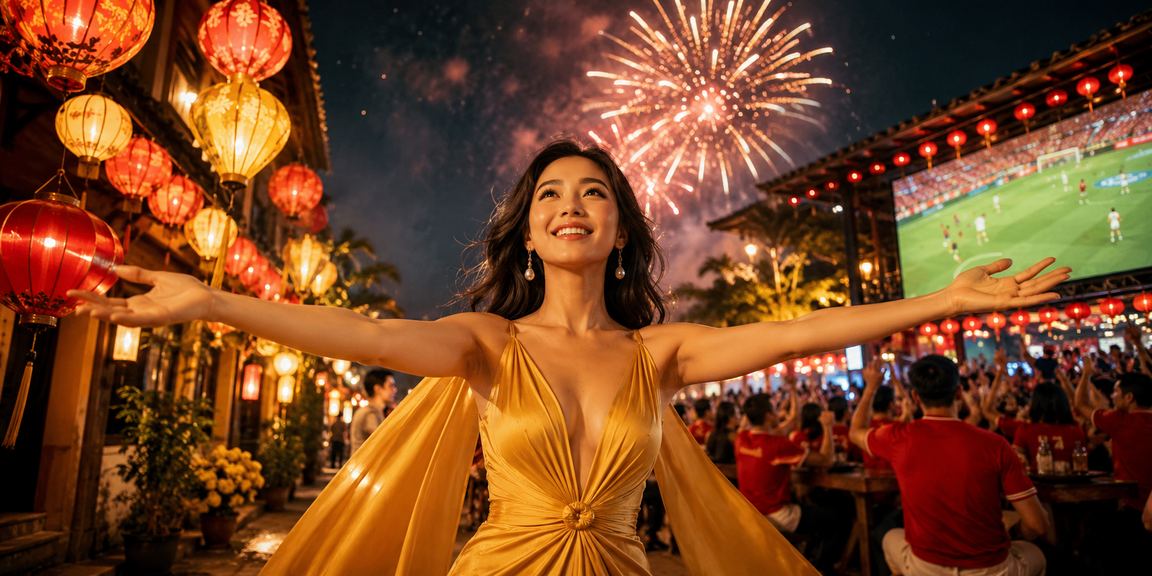 Khung cảnh tươi vui giải trí Trò chơi mới tại Hội An